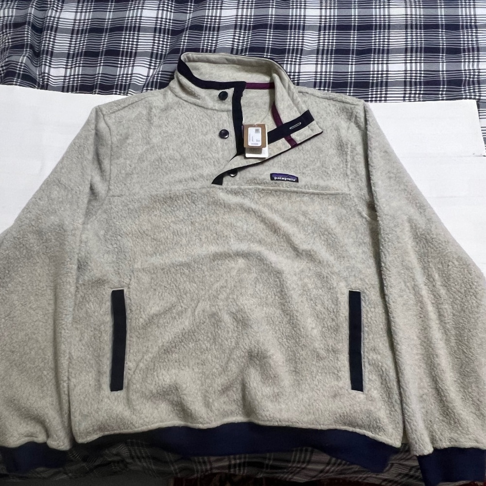 COPY - Patagonia Mens Shearling Button Pullover